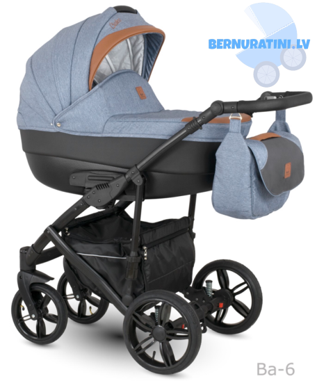 Camarelo Baleo Ba-6 bērnu rati